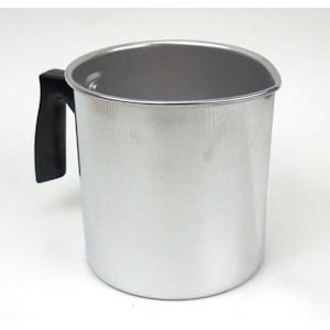 1lb Aluminum Mini Beeswax Melting Pot