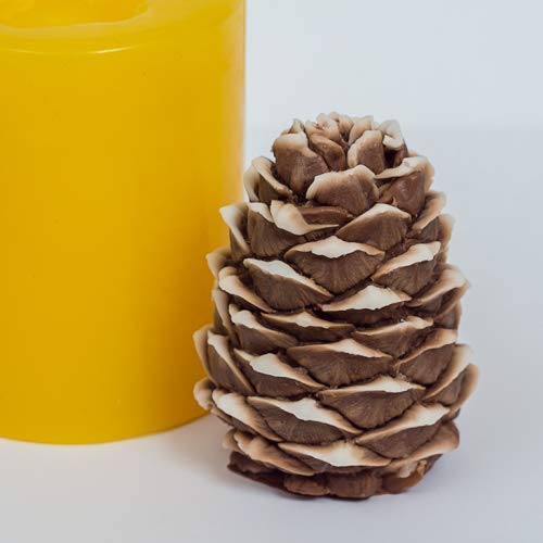 Silicone Pine Cone Candle Mold